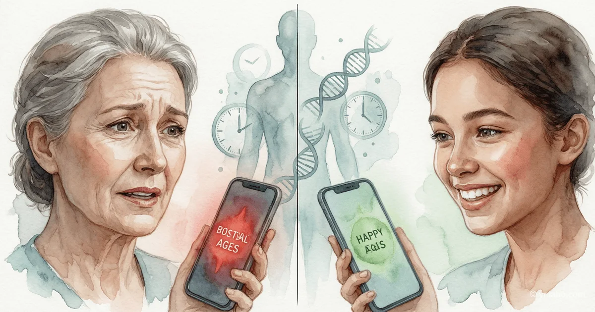 Biological age on TikTok: a $300 lottery?