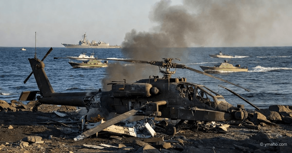 US response to Iran after destruction of Apache helicopter: analysis