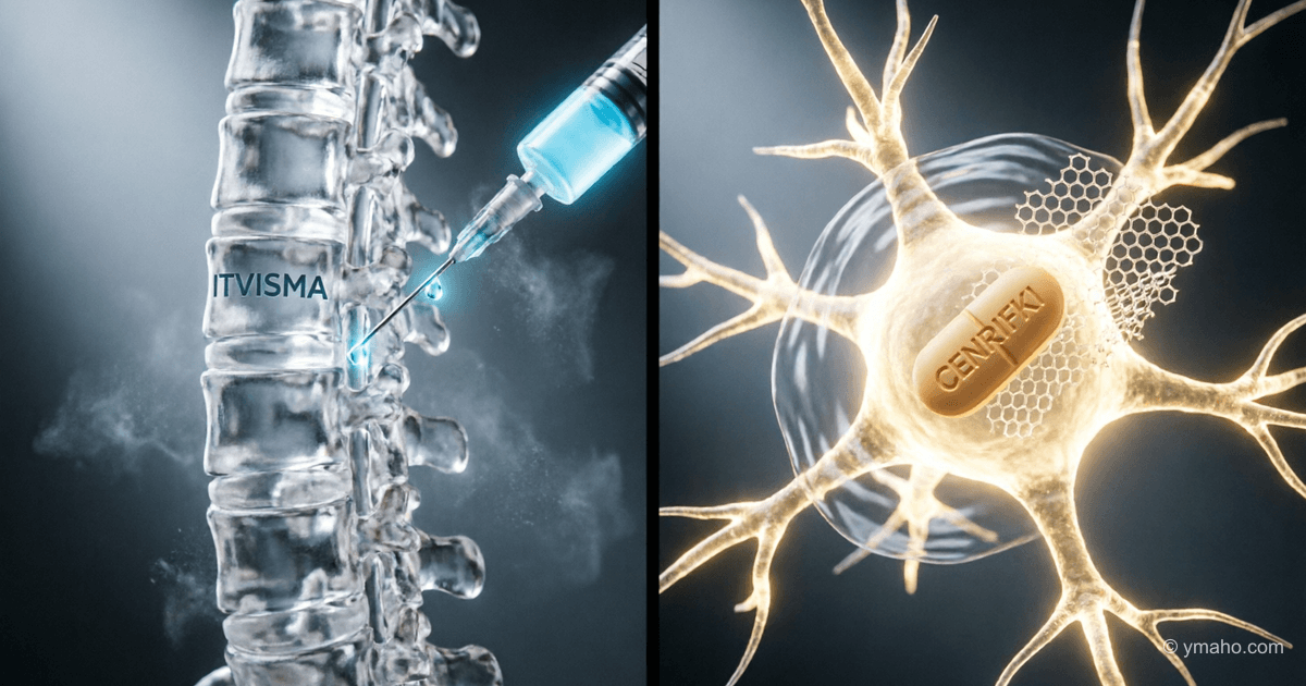 EMA approved SMA gene therapy Itvisma and a drug for MS