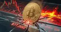 Bitcoin klesl pod $77 000: důvody a předpověď