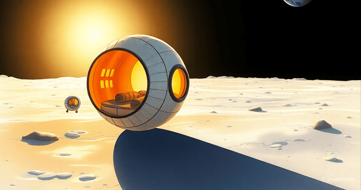 Erweiterbares Mond-Habitat von Max Space enthüllt