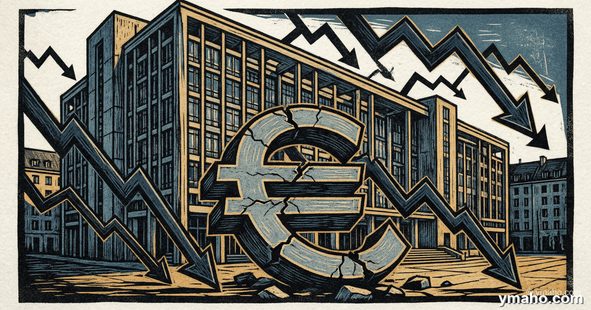ECB varoval před rizikem prudké korekce přehřátých trhů