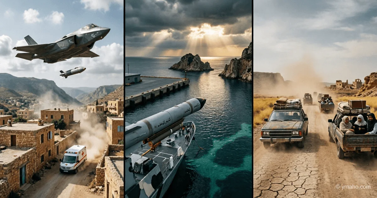 Three fronts of hell: Lebanon, Yemen and Syria drag the region into war