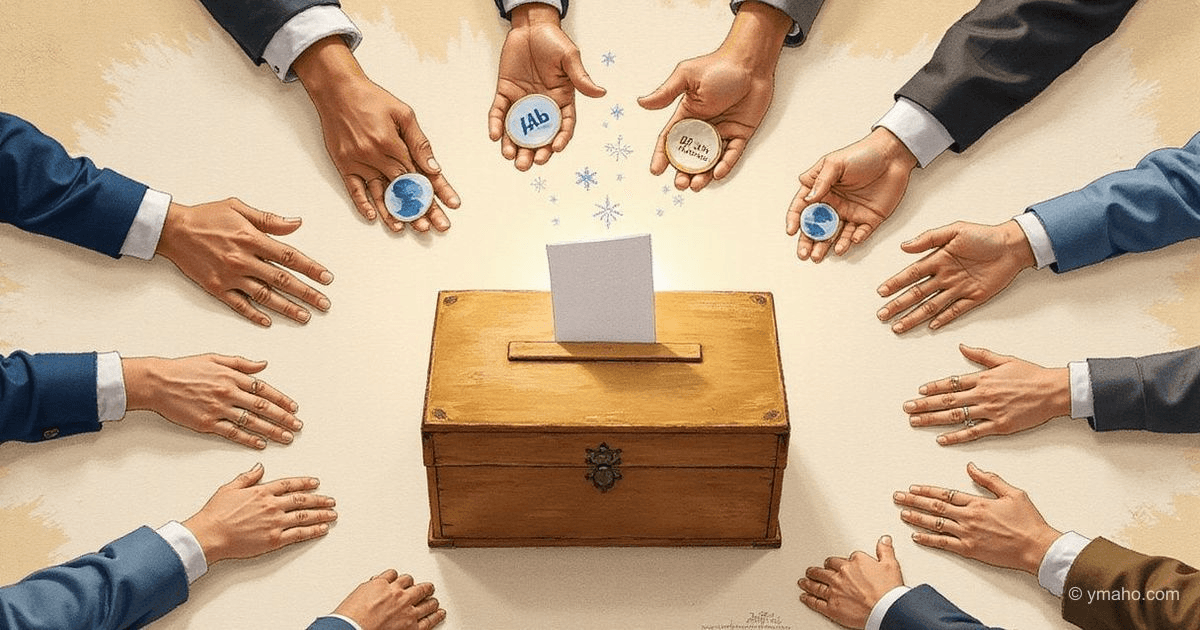 Tokenizované akcie: hlasování v blockchainu už teď