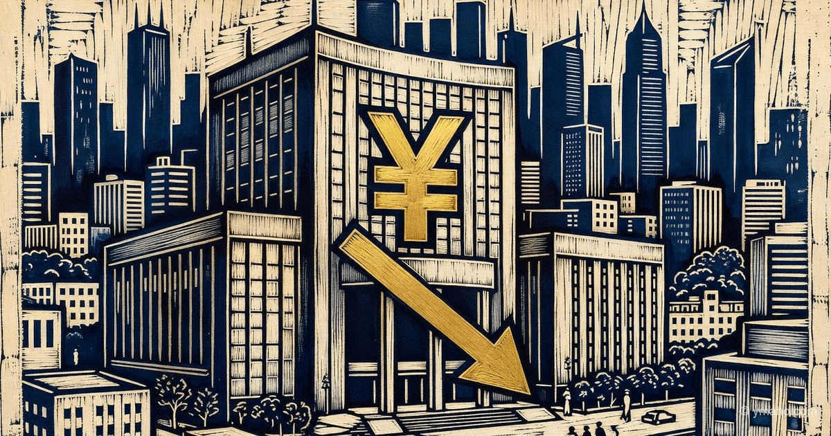 Čínská centrální banka snížila sazbu MLF na 2,3 %: kurz CNH klesá k 7,28