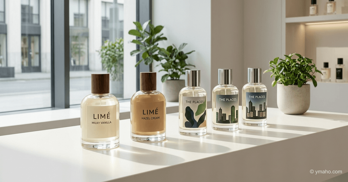 LIMÉ perfume: new fragrances Milky Vanilla and unisex collection The Places