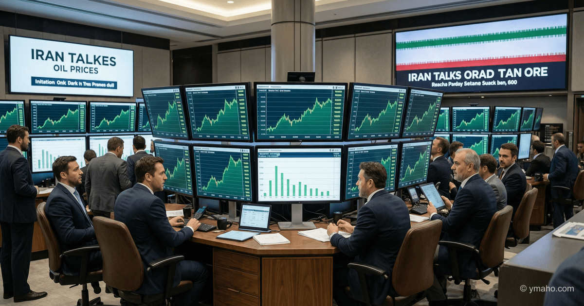 Markets rose on progress in negotiations with Iran