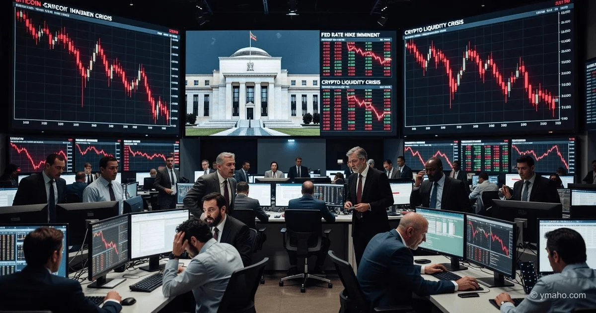 Crypto market crash due to Fed's hawkish turn: what investors should do