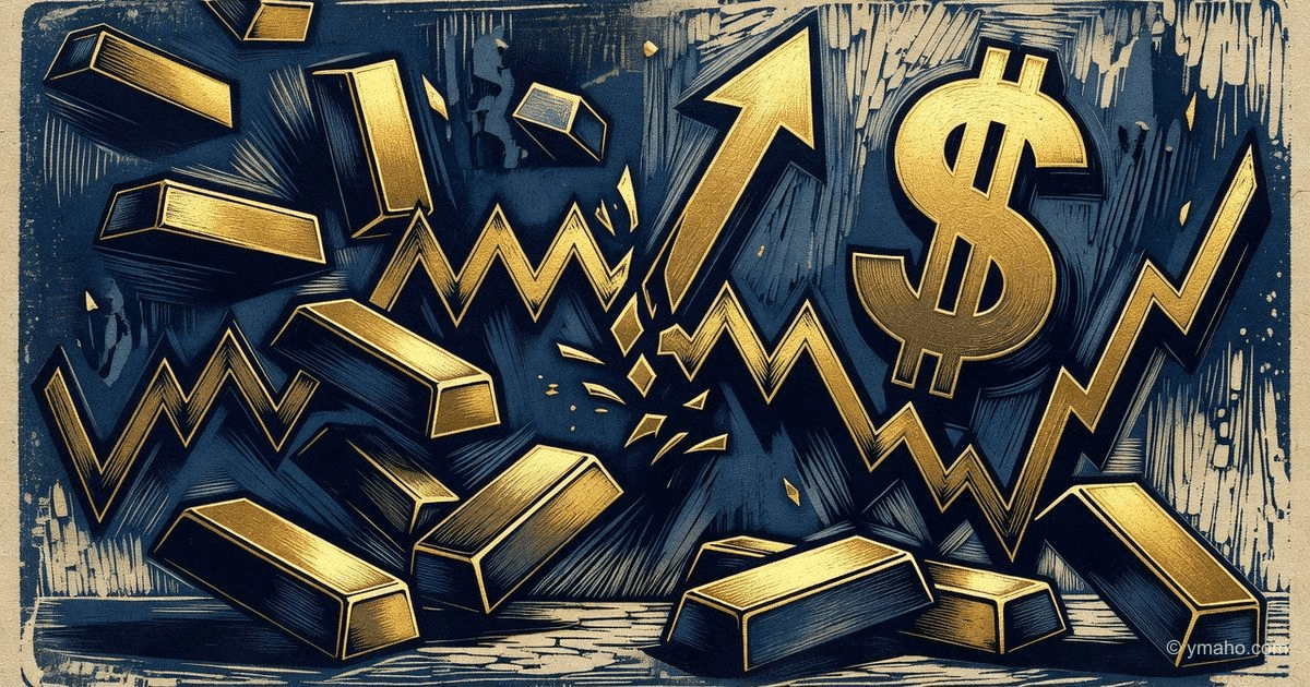 Gold fell to $4,322: breakdown of the old market model