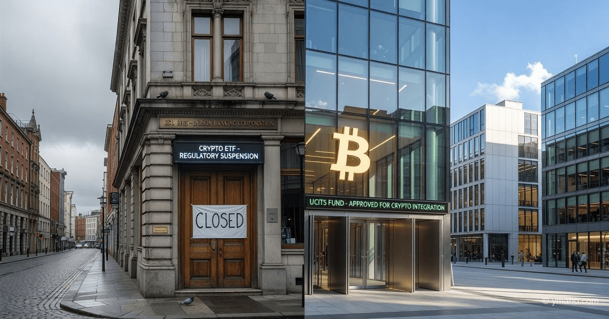 Central Bank of Ireland Refuses Crypto ETFs in UCITS Funds