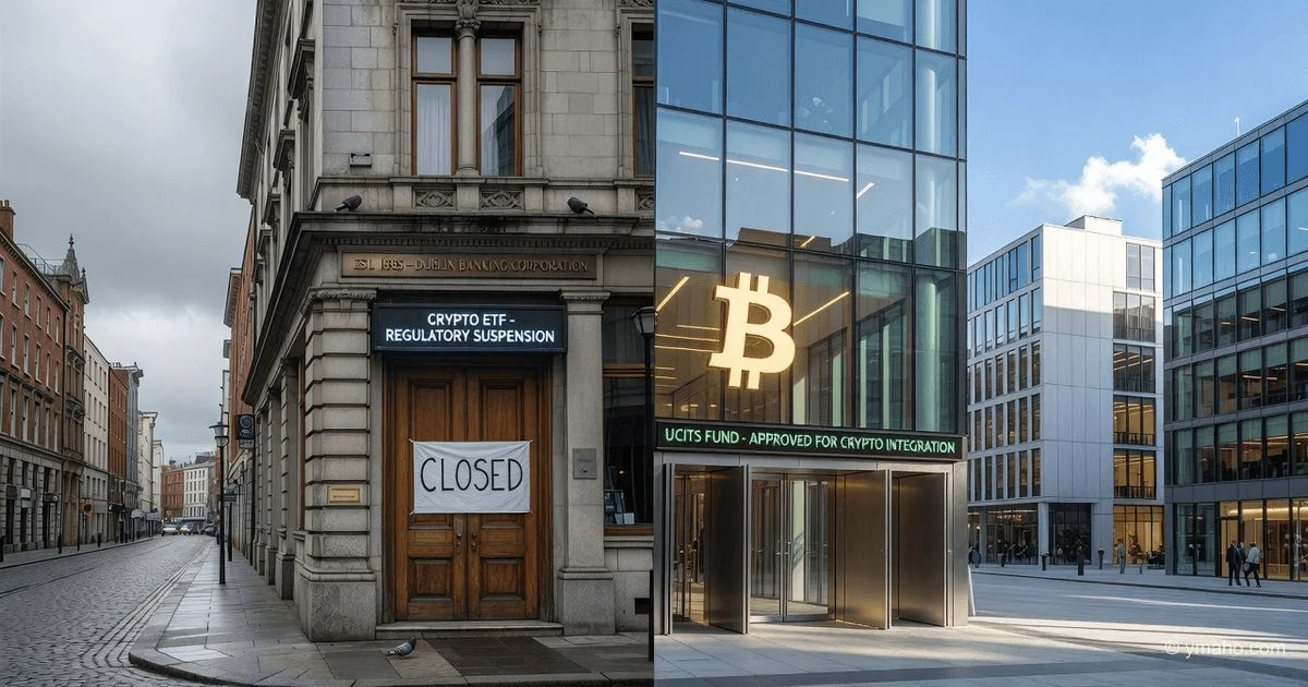 Irsko proti krypto-ETF: rozkol Evropy a důsledky