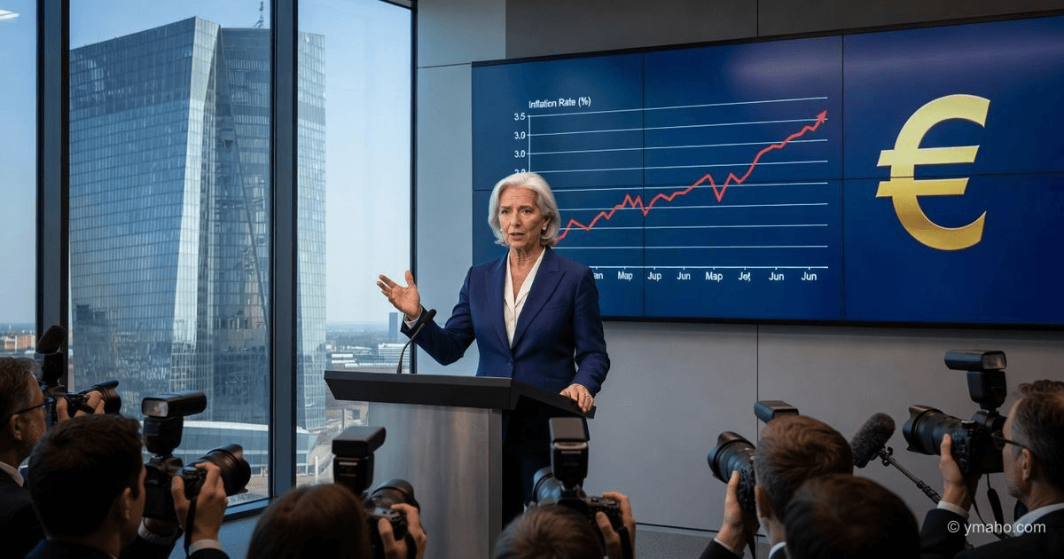 ECB rate hike 2026: inflation 3% and forecast