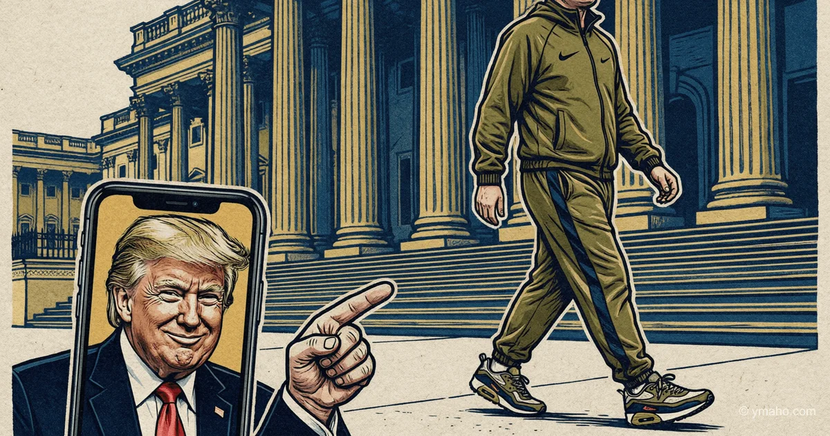 Rubio's tracksuit vs Trump: the main political meme of 2026