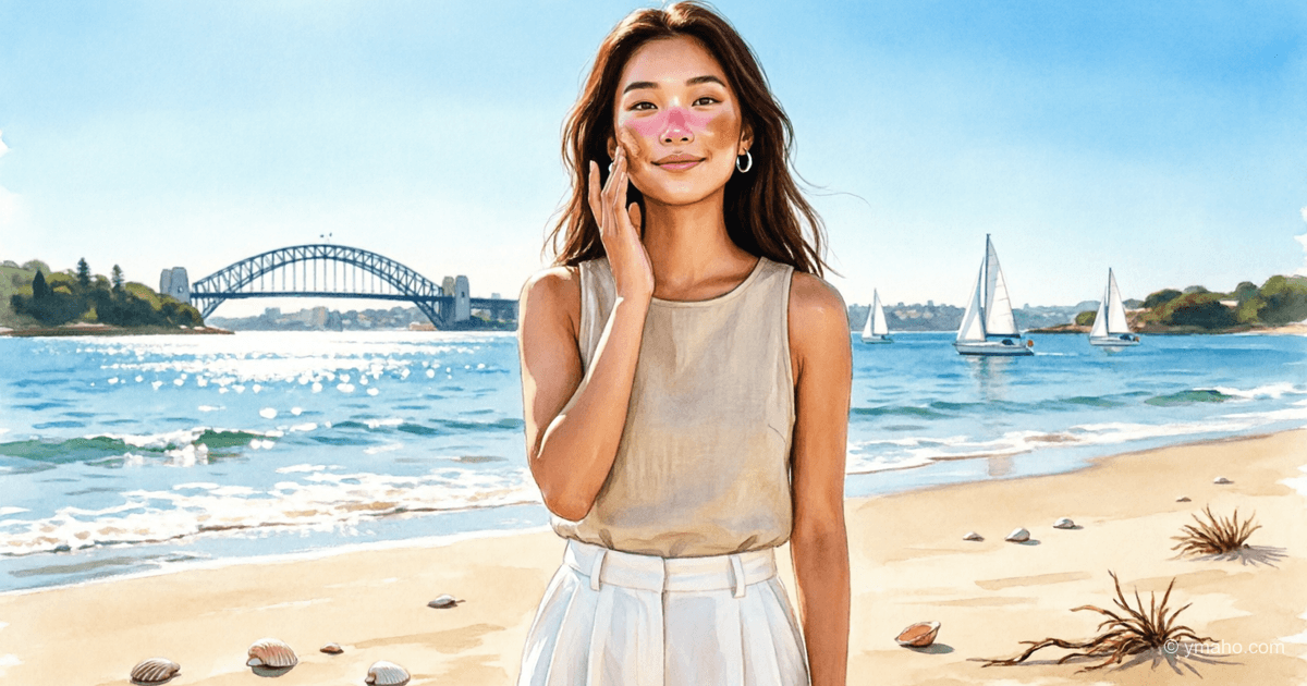 Trend #aussiegirlglam: Post-vacation skin effect