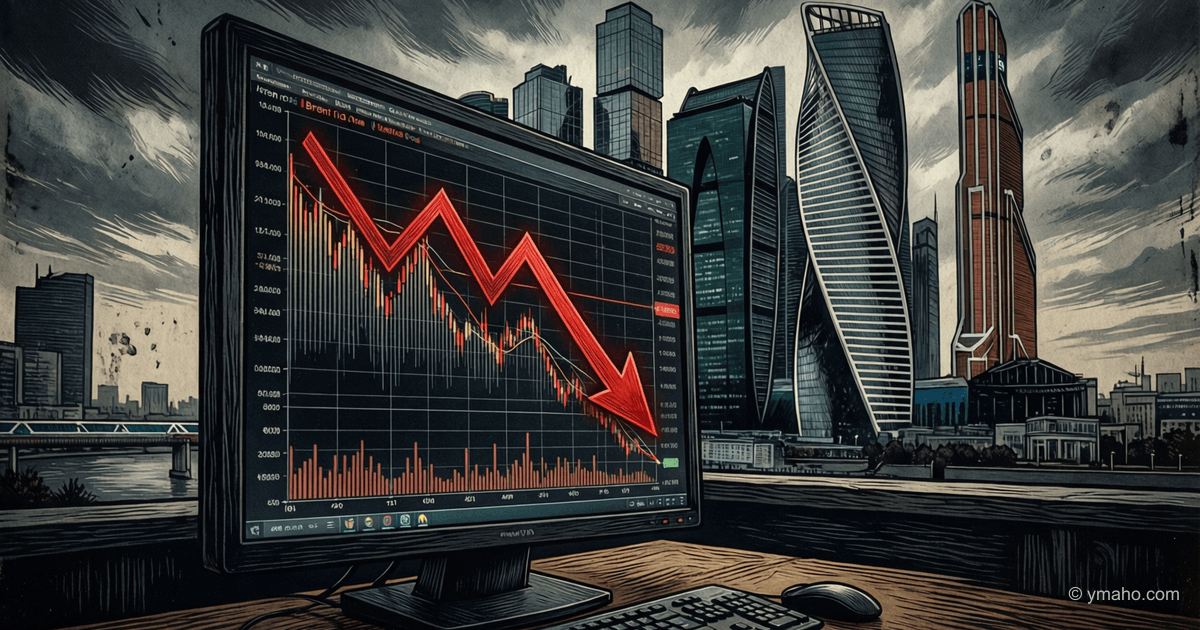 Russian stock market: sluggish dynamics amid falling oil prices