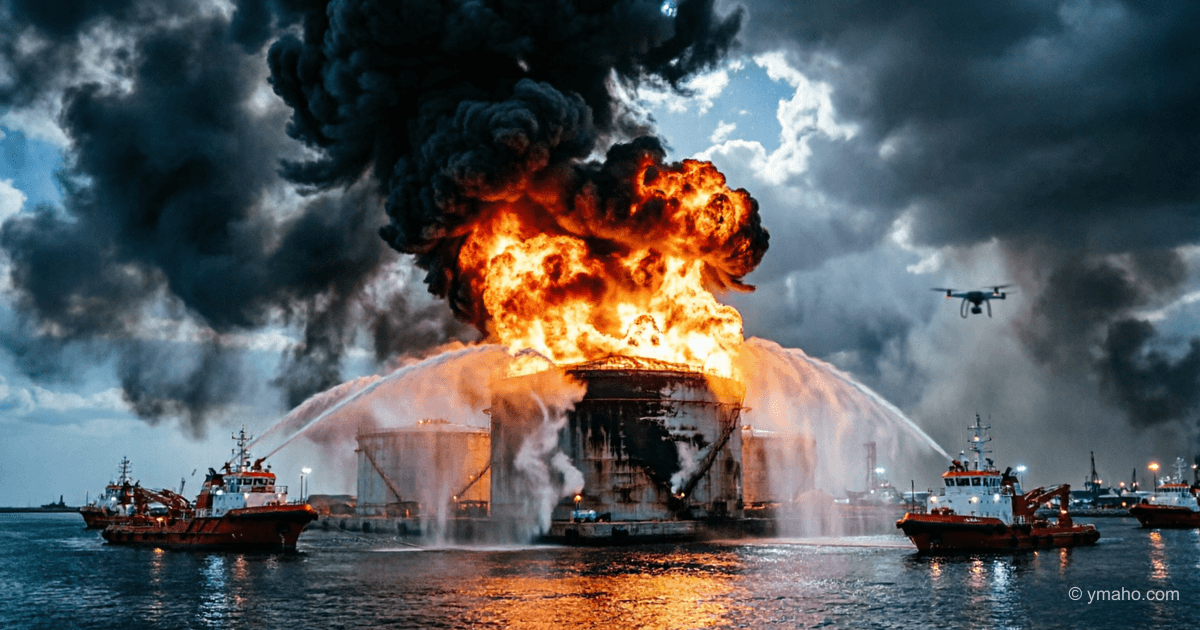 Drone attacks on the UAE: strike on oil facility in Fujairah