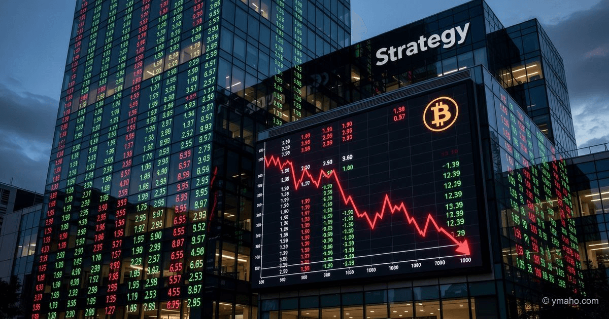Strategy loss $12.77 billion bitcoin revaluation 2026