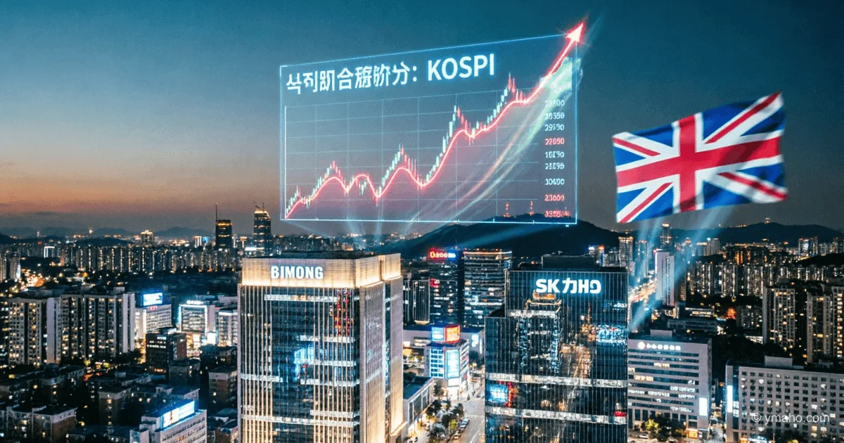 KOSPI at its peak: how South Korea overtook the UK in market capitalization