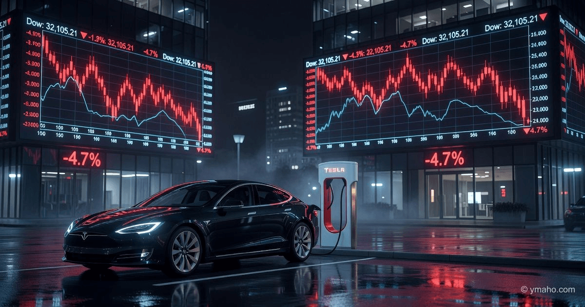 Tesla quarterly report: margin drop to 18%, shares declined