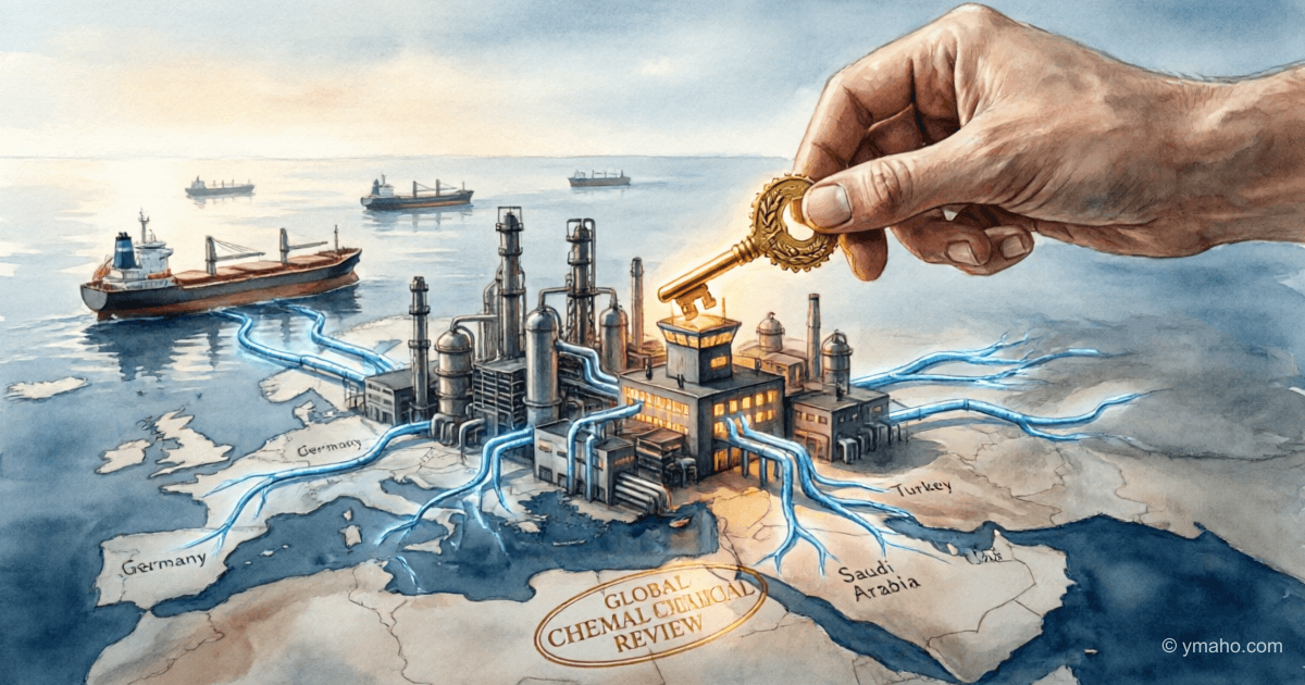 Sale of a chemical plant in Ukraine and the global market