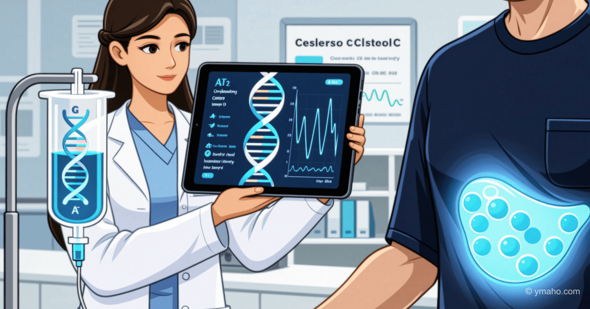CRISPR in vivo snižuje cholesterol o 60 % ve studii VERVE-102