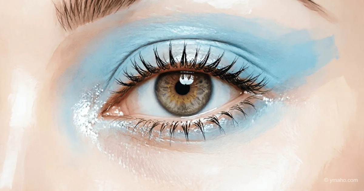 El regreso de la sombra de ojos azul: quién se beneficia de la tendencia #babyblueeyeshadow