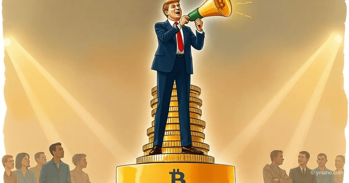 Farage propaguje bitcoin – ale vydělává na tom?