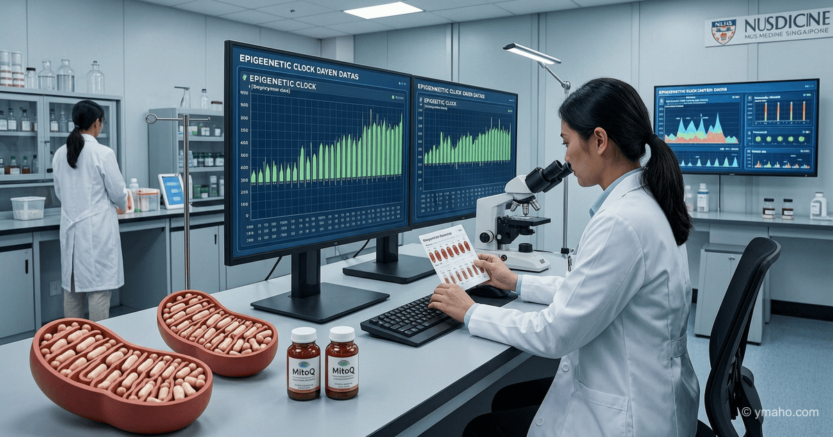 MitoQ and Healthy Aging: NUS Medicine Study