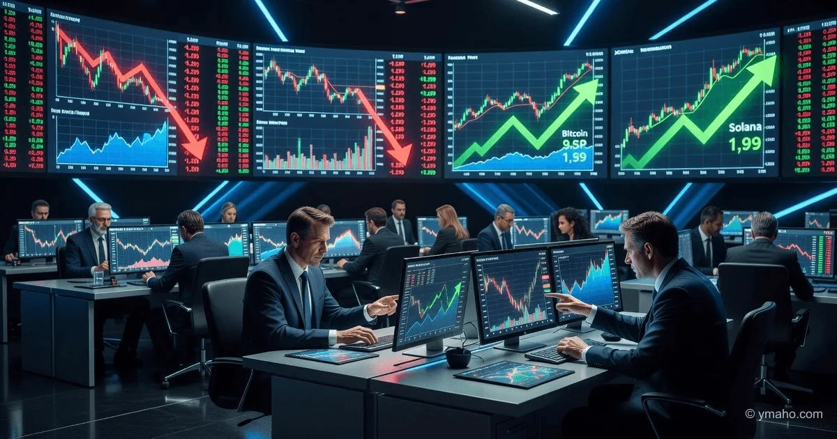 Crypto ETFs: record outflow from BTC and ETH, inflow into XRP and Solana
