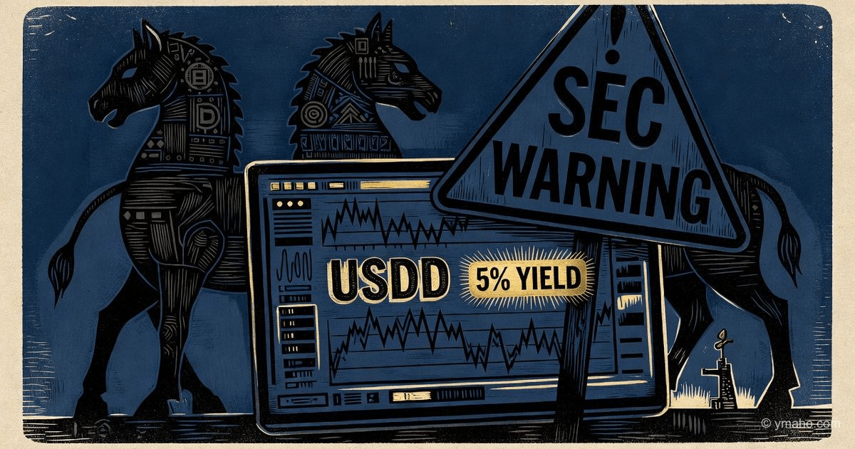Coinbase listuje USDD: rizikový stablecoin Tron s výnosem 5 %