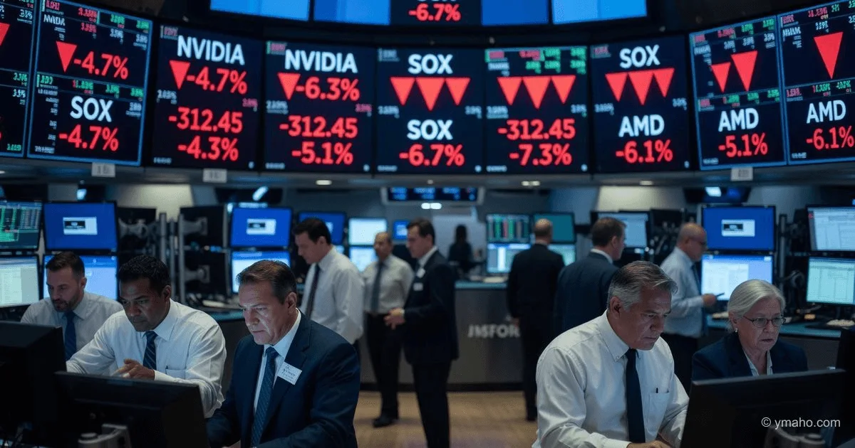 Massive chip sell-off crashes Nasdaq on June 26, 2026