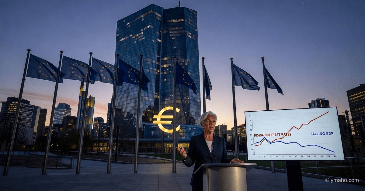 El BCE subirá las tasas en recesión: protegiendo el euro y los riesgos