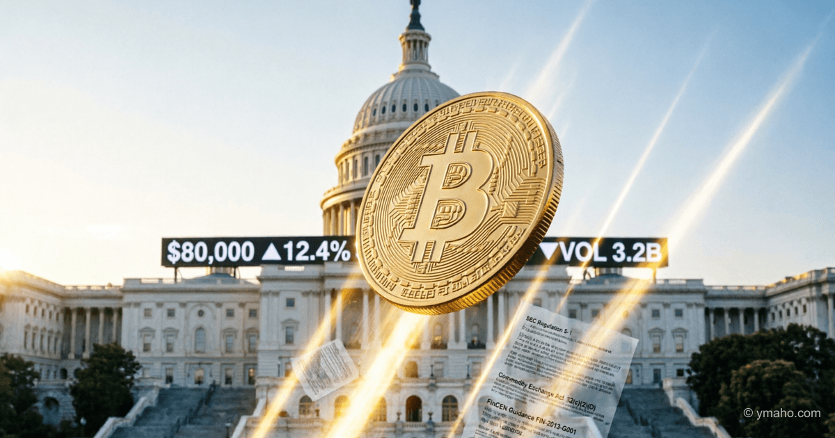 Bitcoin vise les 80 000 $ : progrès réglementaires aux États-Unis