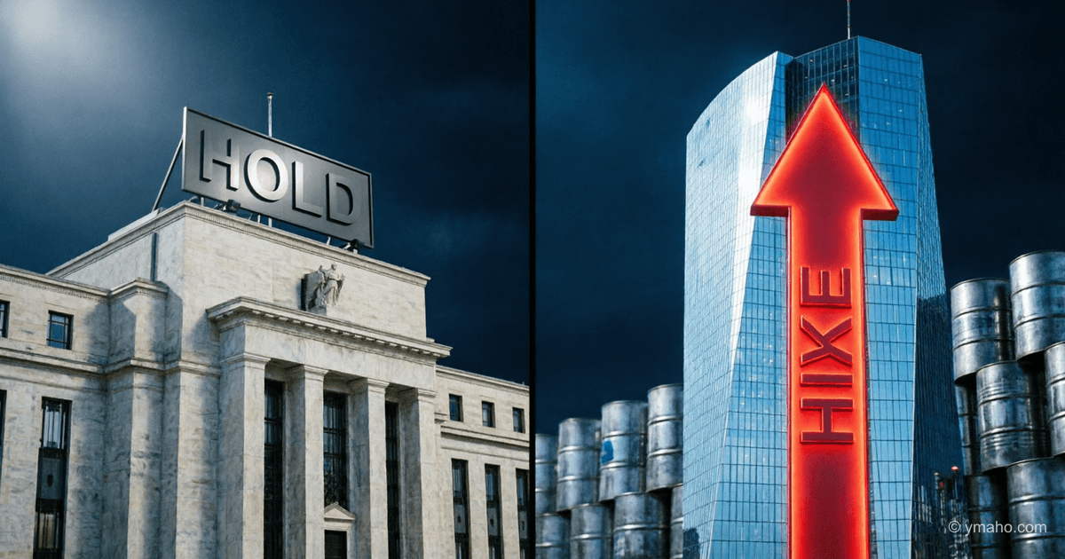 Fed verzögert Zinssenkungen, EZB bereitet Erhöhung wegen Öl vor