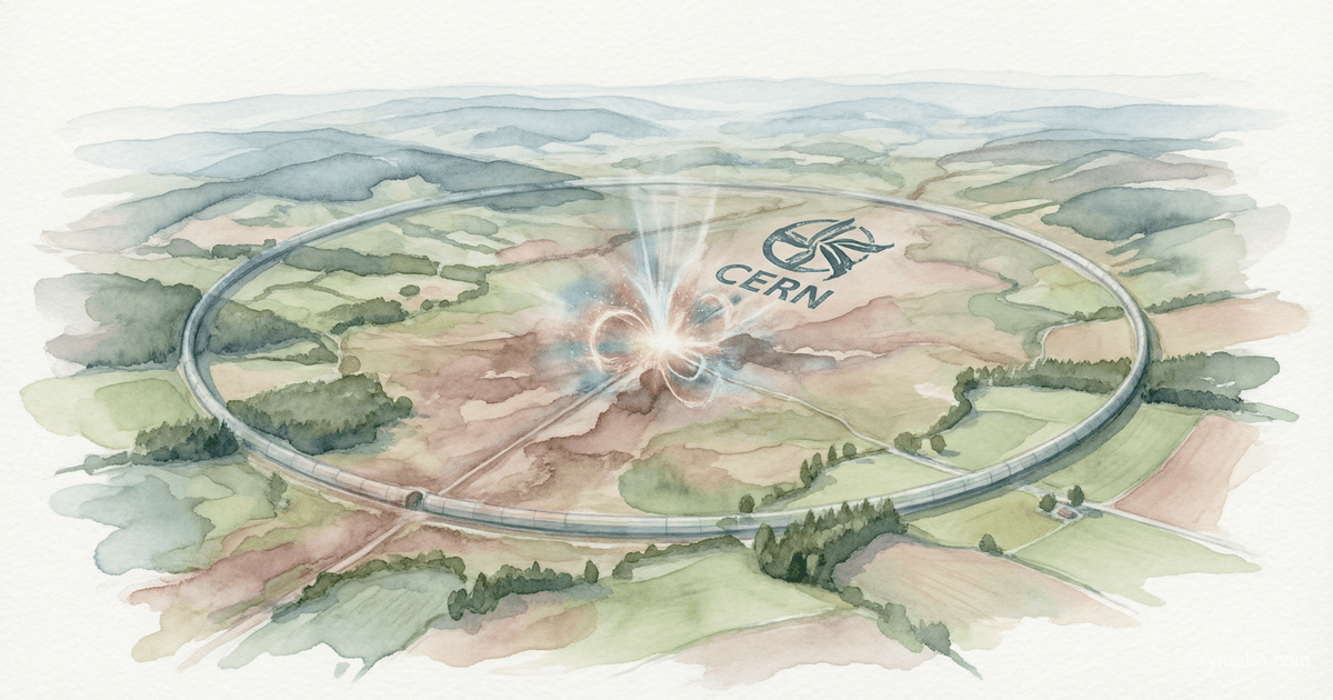 Future Circular Collider: plán CERNu na 91kilometrový urychlovač