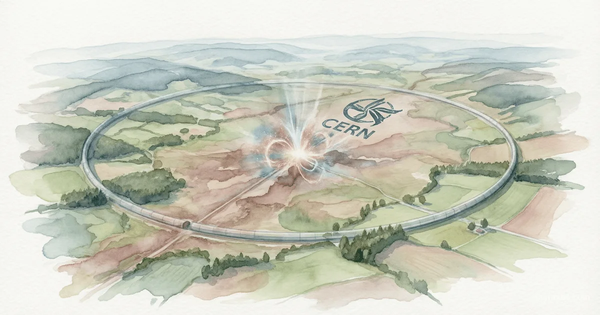 CERN wählte den 91 km langen FCC-Collider: Was kommt als Nächstes?