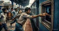 Video: ultra-precise parcel delivery on a moving train in India goes viral