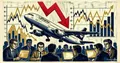 Fall der europäischen Fluglinienaktien: Lufthansa-Warnung