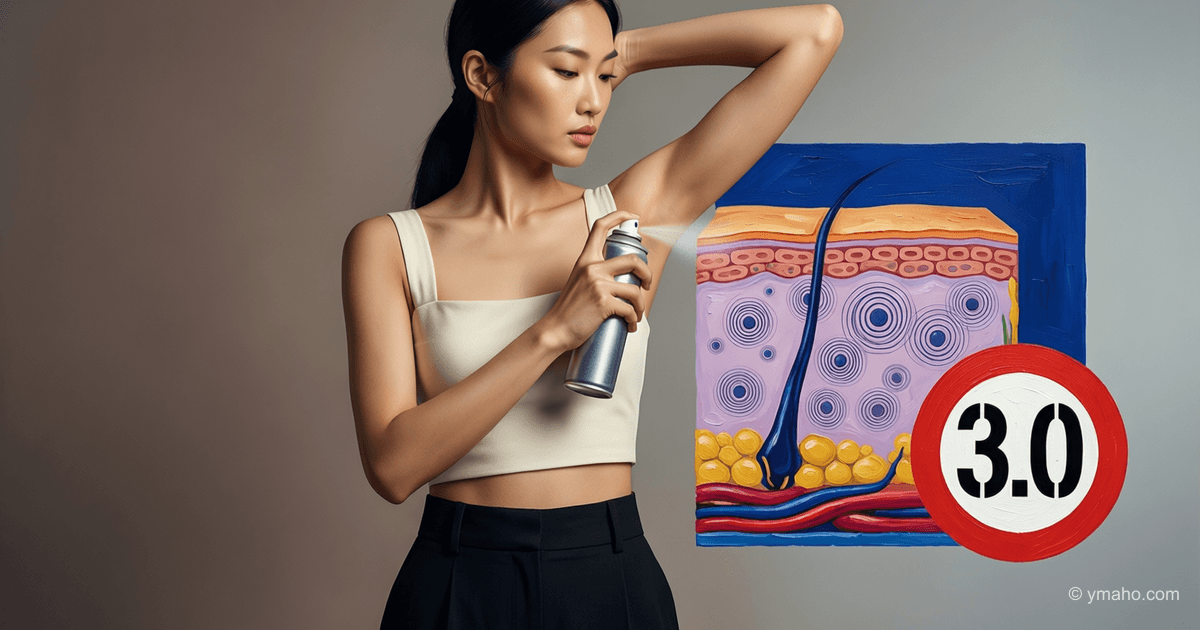 Sweat gland blocker: the truth about aluminum-free spray