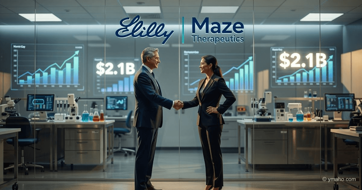 Eli Lilly kupuje Maze Therapeutics za 2,1 mld USD: analiza transakcji