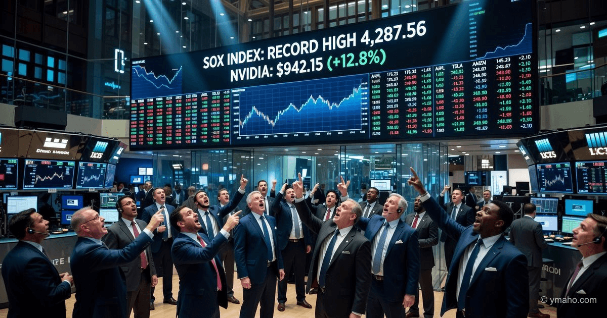 NVIDIA shares lead S&P 500 and semiconductor rally