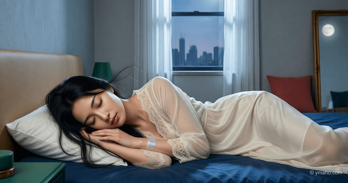 Sleep patches with microdoses of melatonin and GABA: Patchology launch