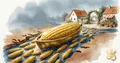 Congestion in Ukrainian ports is lowering corn prices in Europe