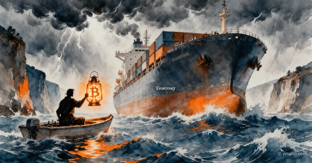 Scammers extort bitcoins from ships in the Strait of Hormuz