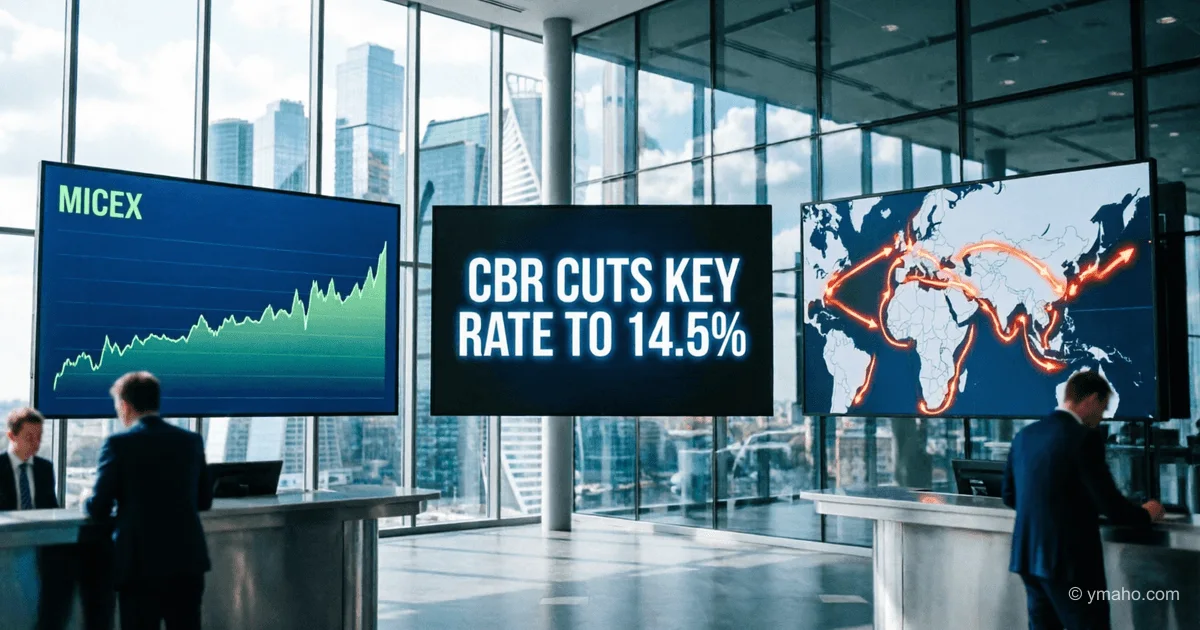 Central Bank rate 14.5%: why the Russian market met the cut without excitement