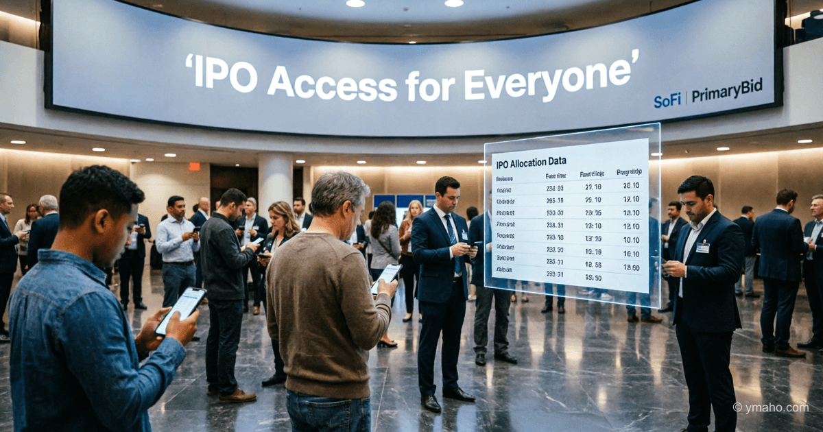 SoFi kupuje aktiva PrimaryBid pro vstup na trh IPO