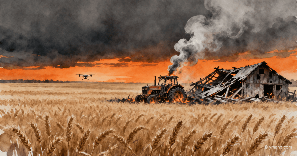 Strike on a farm in Chernihiv region: threat to global food security