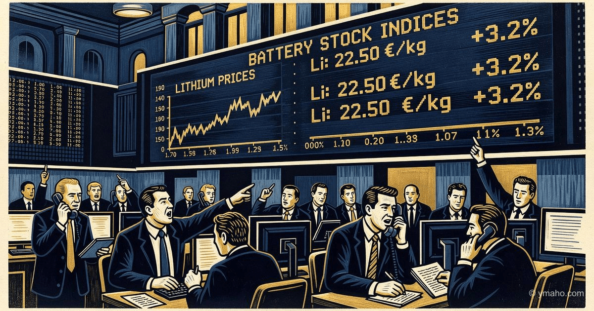 Euronext Futures on European Battery Company Index: Hedge or Risk