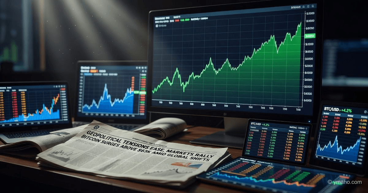 Bitcoin Price Above $63,000: Geopolitical Bounce or Reversal?