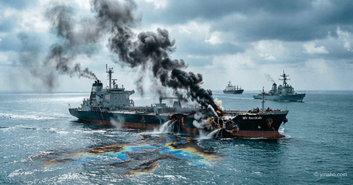 Drone attack on ADNOC tanker: casualties in the Strait of Hormuz